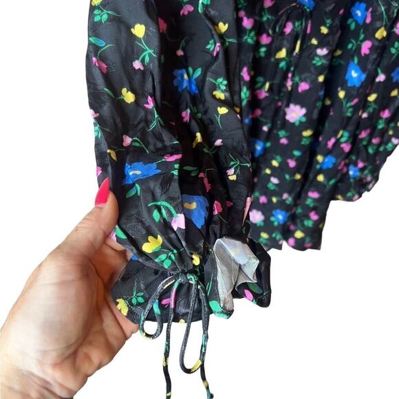 NWT For Love & Lemons Lexy Long Sleeve Mini Dress size Small - Picture 8 of 9